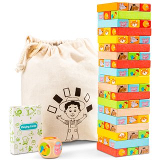 Block tower game